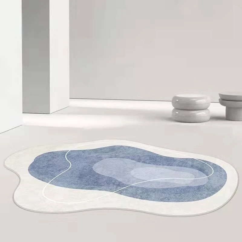 Nordic style living room floor mats bedroom carpet room plush carpet pad sofa coffee table mat