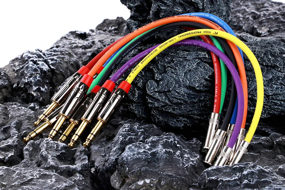 3,5mm 6,35 Zoll Buchse auf mm Zoll Stecker trs Stereo-Buchse Audio-Verlängerung kabel Konverter Adapter für Mixer Gitarren lautsprecher – Detail 9