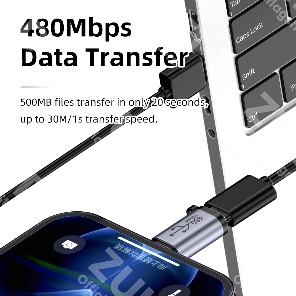 Type C/Micro USB/Mini USB/8-Pin to Micro USB/Type C/8-Pin Male to Female Connector Adapter For iPhone 14 Samsung Data Converter