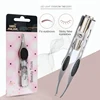 1PC LED Eyebrow Tweezer Oblique Tip Stainless Steel Eyebrow Trimming Clip Eye Hair Removal Prune False Eyelash Clamp Makeup Tool 6