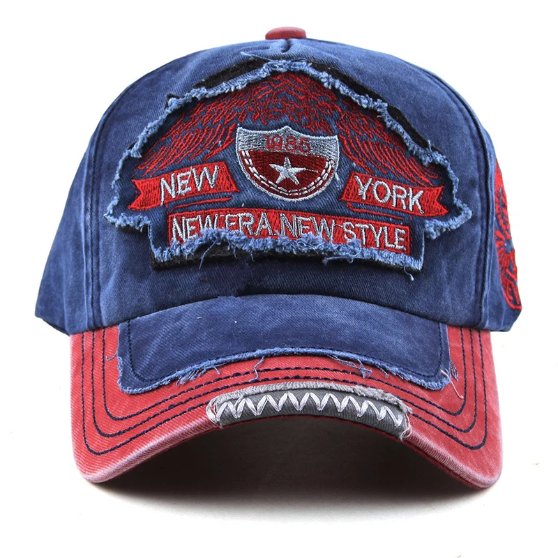 Vintage Canvas Snapback Hat Adjustable Dad Cap Retro Y2K Trucker Style Retro Letter Embroidery Baseball Caps Spring Summer Men  main image 4