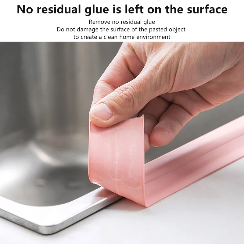 Sealing Tape Bathroom Shower PVC Bath Toilet Caulk Self Adhesive Waterproof Mildew Proof For Kitchen Sink Wall Corner