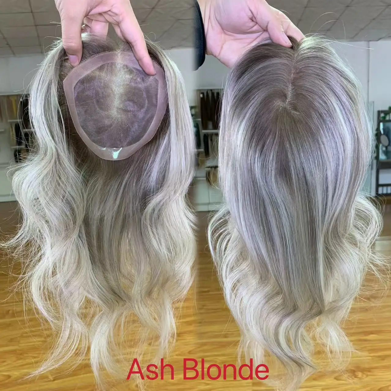 ash blonde