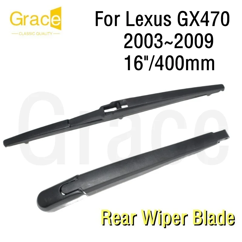 

Rear Wiper Blade For Lexus GX470 16"/400mm Car Windshield Windscreen Rubber 2003 2004 2005 2006 2007 2008 2009