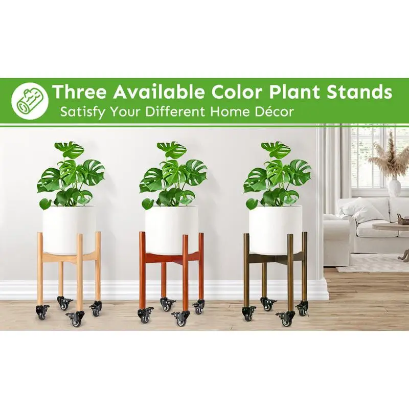 Tall Plant Stand With Wheels Tall Rolling Plant Stand Wheel On Wheels For Heavy Pots Holder Pot For