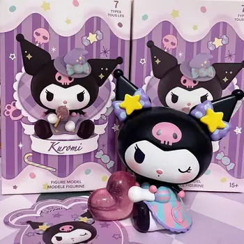 Kawaii Kuromi Blind Box Figure Toys Sanrio Figurine Model Collectible Dolls For Girl Birthday Christmas Gifts Toy 2