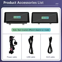 Беспроводной автомобильный мультимедийный дисплей CarPlay Android Auto для BMW серии 1 E81 E82 E87 E88 CCC/CIC, автомобильный радиоприемник с сенсорным экраном — изображение 6