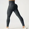 High Waisted Frosted Yoga Pants External Wear Hip Lifting Training Fitness Pants Tight Fitting Quick Drying and Ironing Legging 3