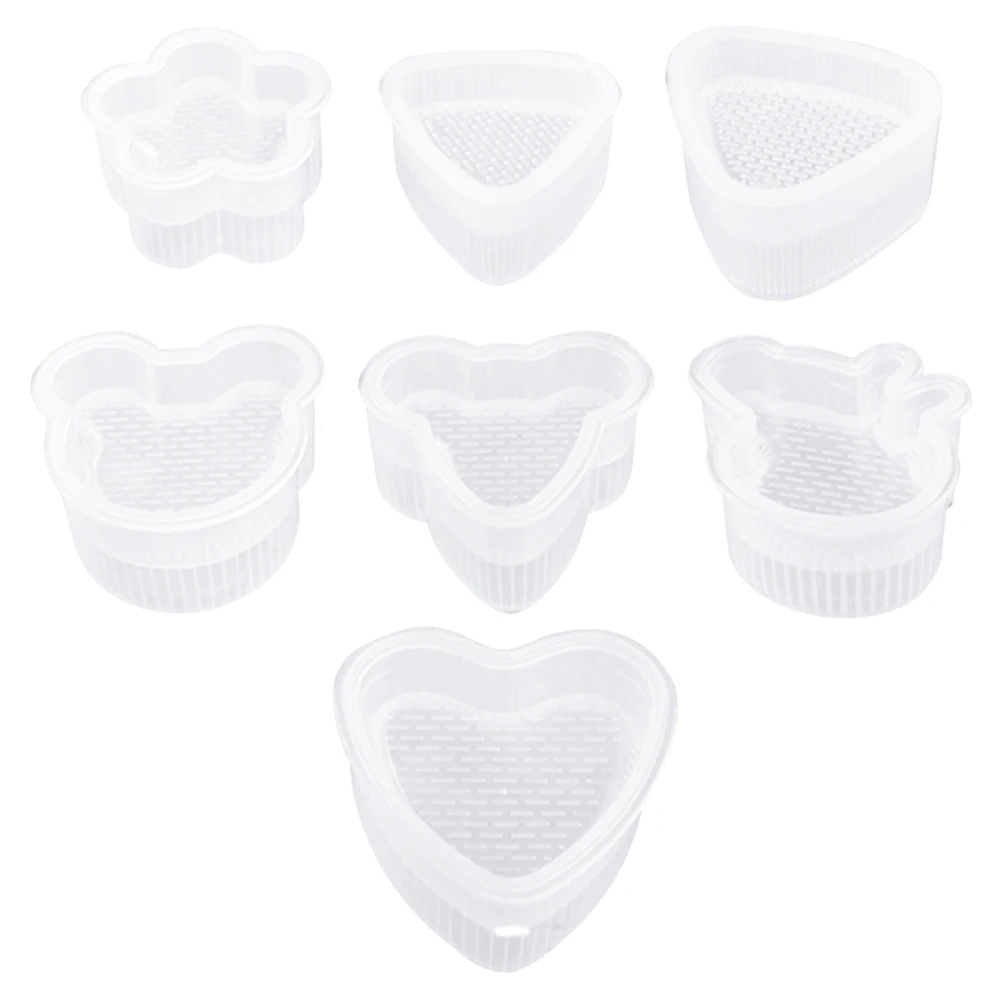 Description Picture 3 of itemKitchen Gadgets Onigiri Rice Set Cartoon Sushi Rolls Sushi Mold Japanese Ball Bento Press Maker Mold DIY Tools kit Accessories