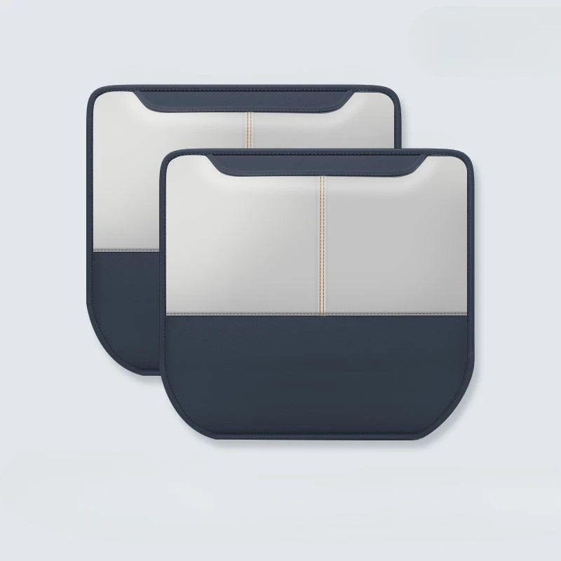 BYD Song Plus Sealion 6 도장 U 2024 차량용 발차기 방지 매트, PU 가죽, 뒷좌석 보호대, 보관함 포함