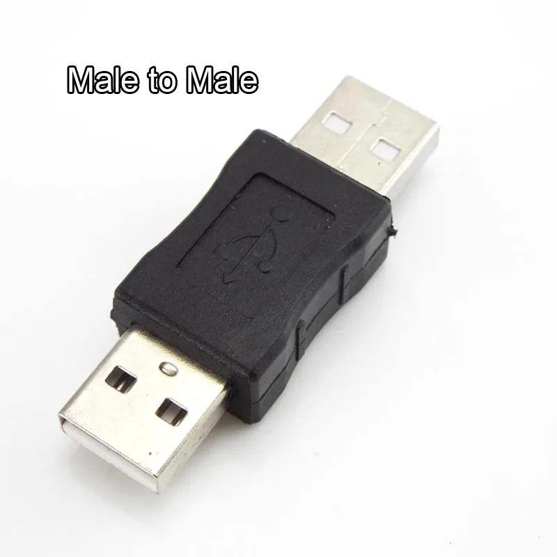 USB 2.0 Type A Female to Female Coupler Adapter and Male to Male Extender Converter