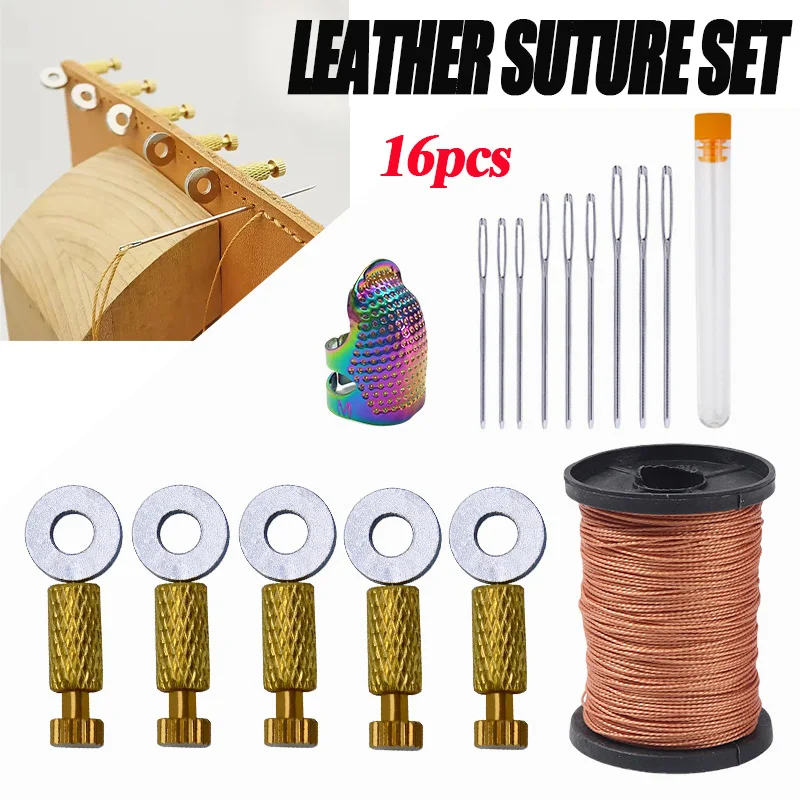 Leather Suture Positioning Needle Tool Set for Crafting