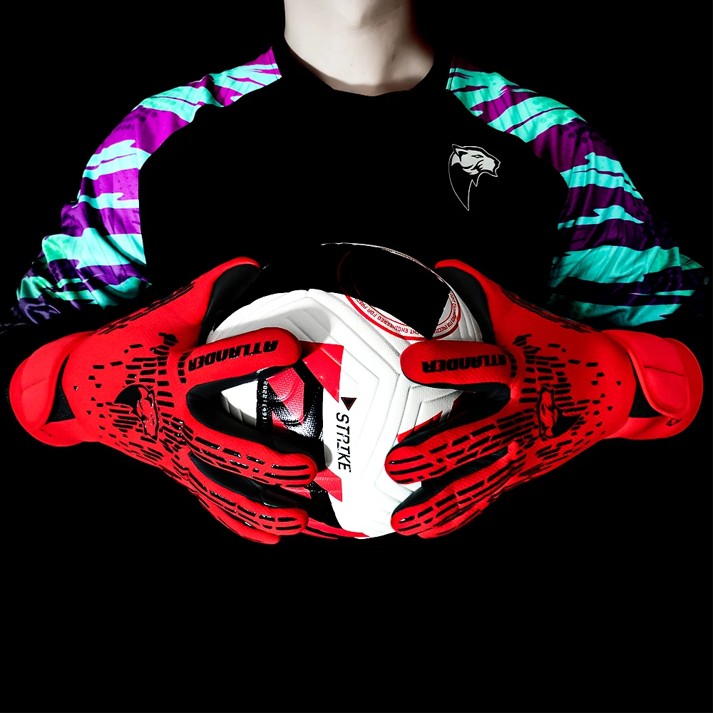 Torhüter Handschuhe Latex Fußball Armband Kinder Erwachsene Anti-Rutsch-Qualität Fußball starken Griff Match Training Torwart Handschuh – Detail 23