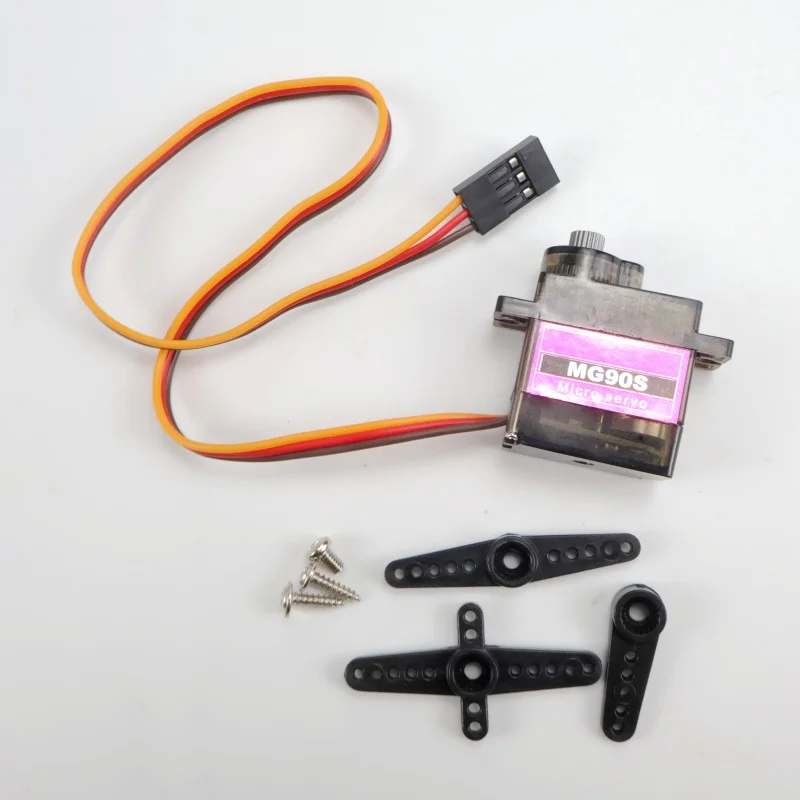 1/4/10pcs MG90S Servo 180 /360 degree Metal Gears Digital 9g Servo for Remote Control Helicopter Airplane Boat Car RC Robot 1