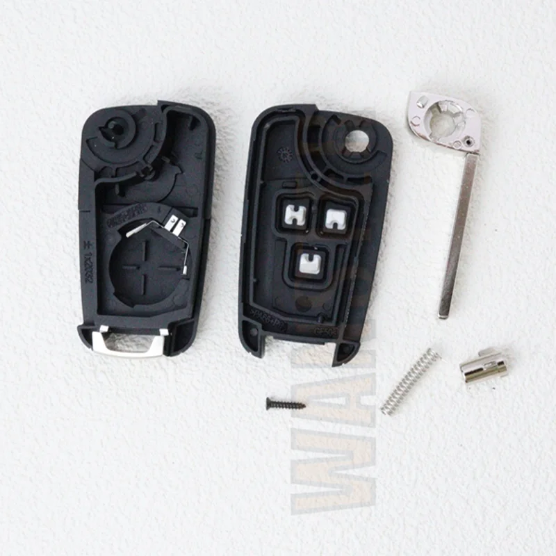 Key Case Car Remote Key Car Key Car Key Shell Key Shell 2 3 Botton Original Replace Car Key Housing Flip Control Remote Fob Case Shell for Opel Vauxhall Corsa Astra Vectra Zafira Omega