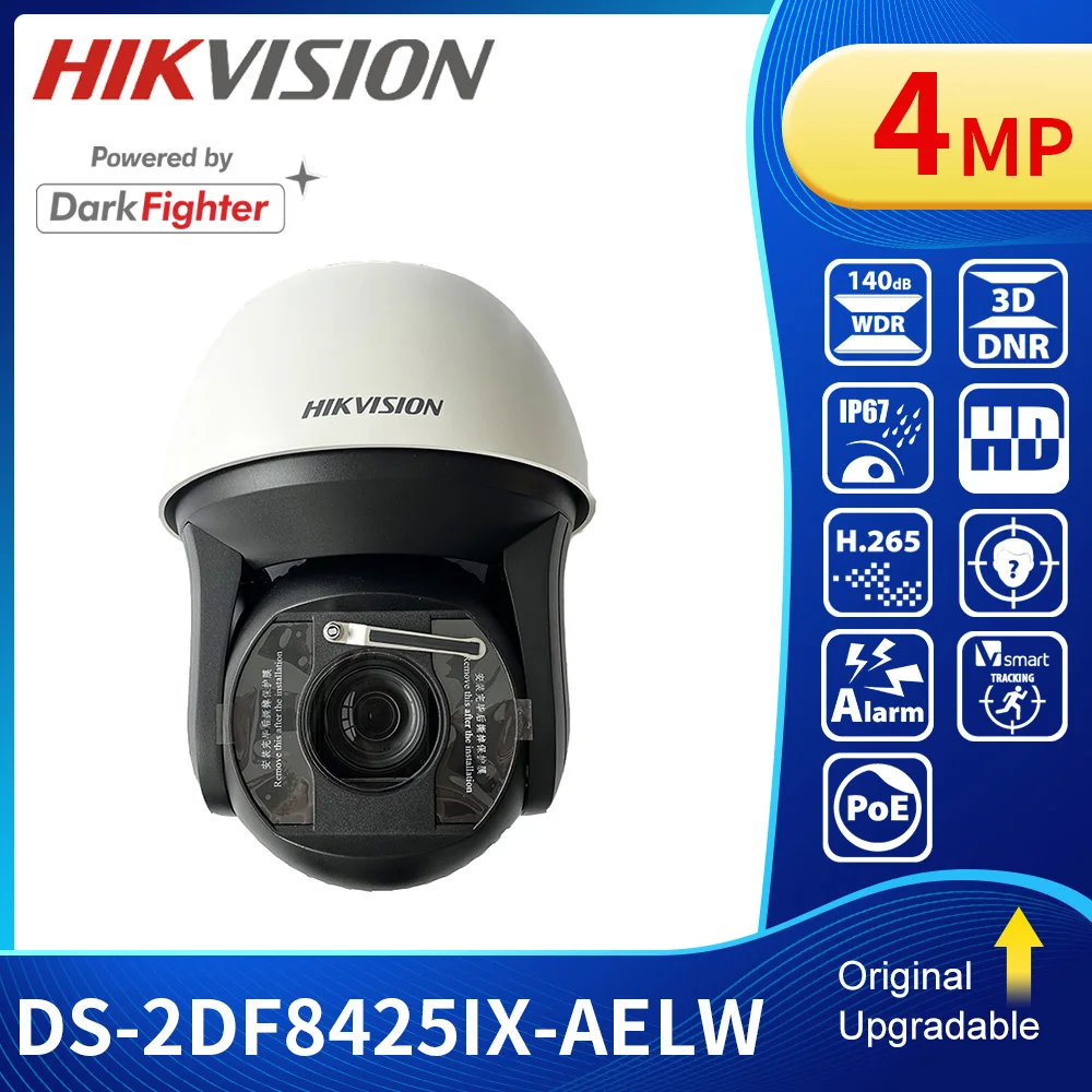 Hikvision-DS-2DF8425IX-AELW(T5) de 8 pulgadas, 4 MP, 25X, red ...