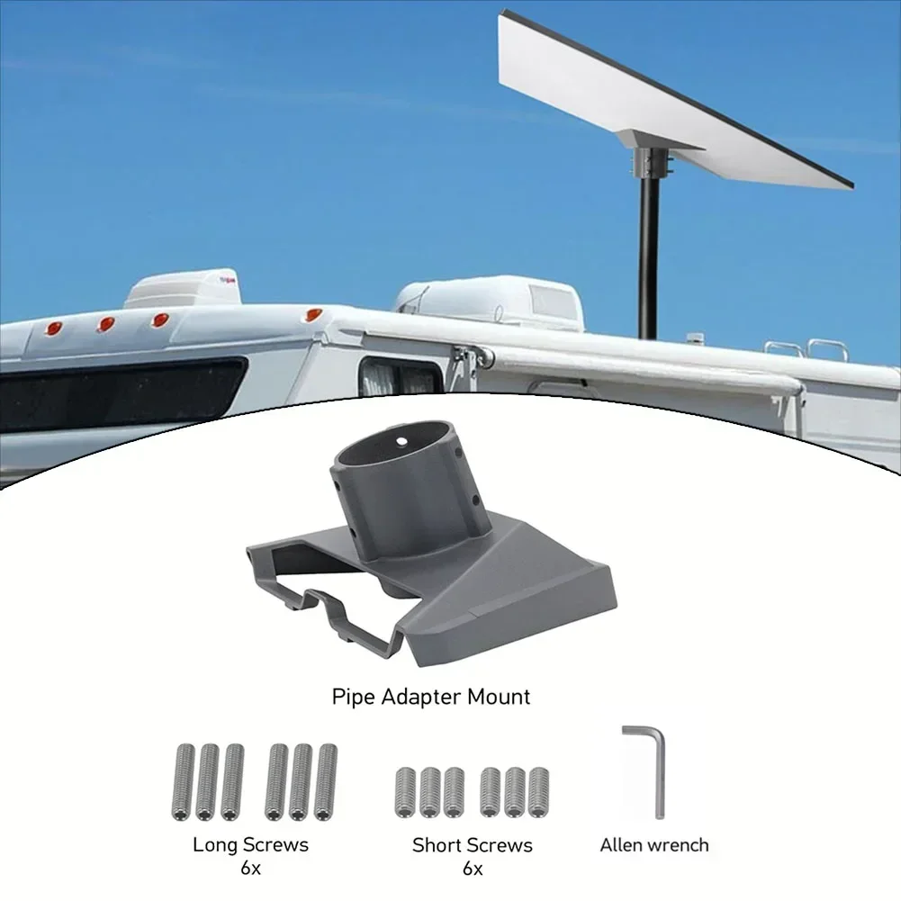 Pipe Adapter Pipe Adapter For Starlink-For Gen 3 Pipe PWall Mounts Connecting Rods Mounting Kits Roof Pole Mounting Adapters Holder Accessory