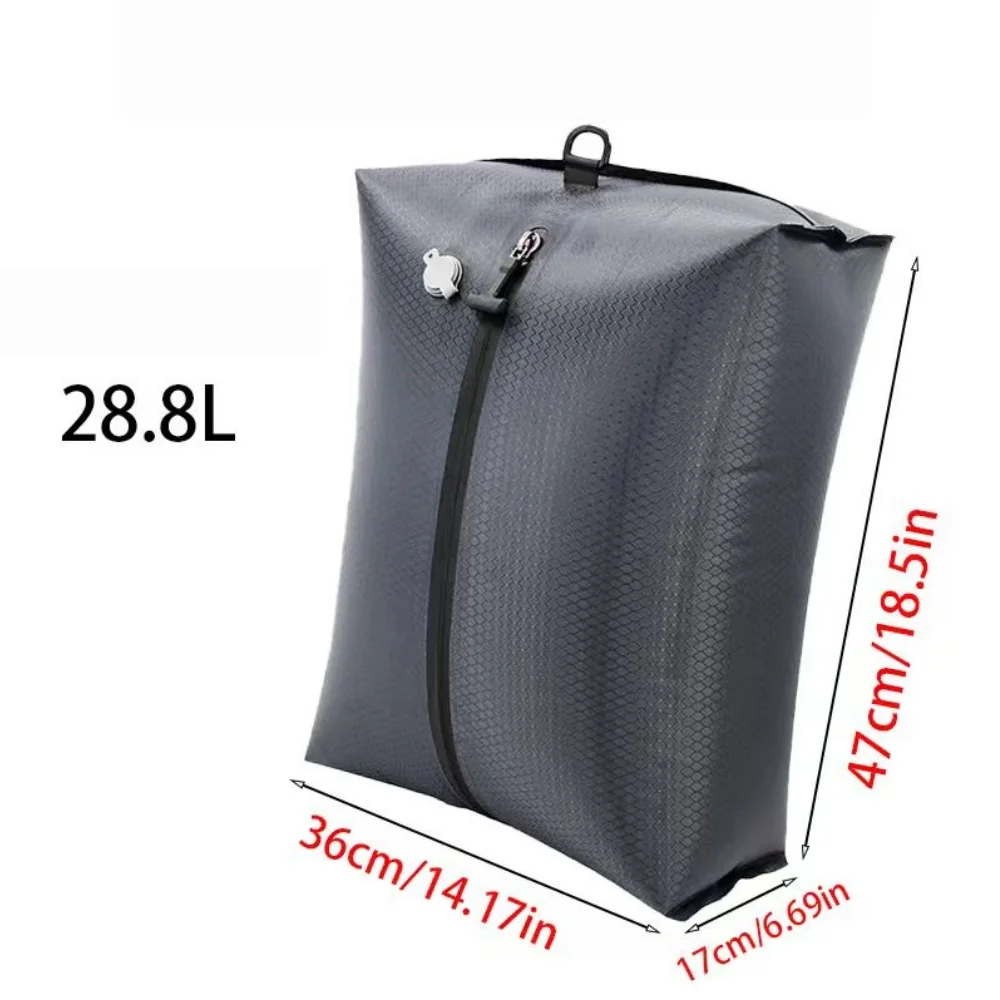 Travel Essentials Vacuum Storage Bags: Space-Saving Compression Packing Cubes and Clothes Organizer