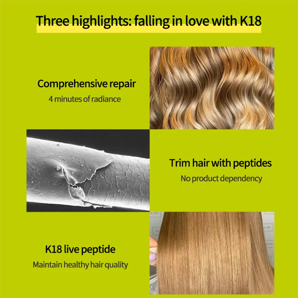 50ml k18 Leave-in molekulare Reparatur Haarmaske Schaden wiederherstellen weiches Haar tiefe Reparatur Keratin & Kopfhaut Behandlung Haarpflege Conditi