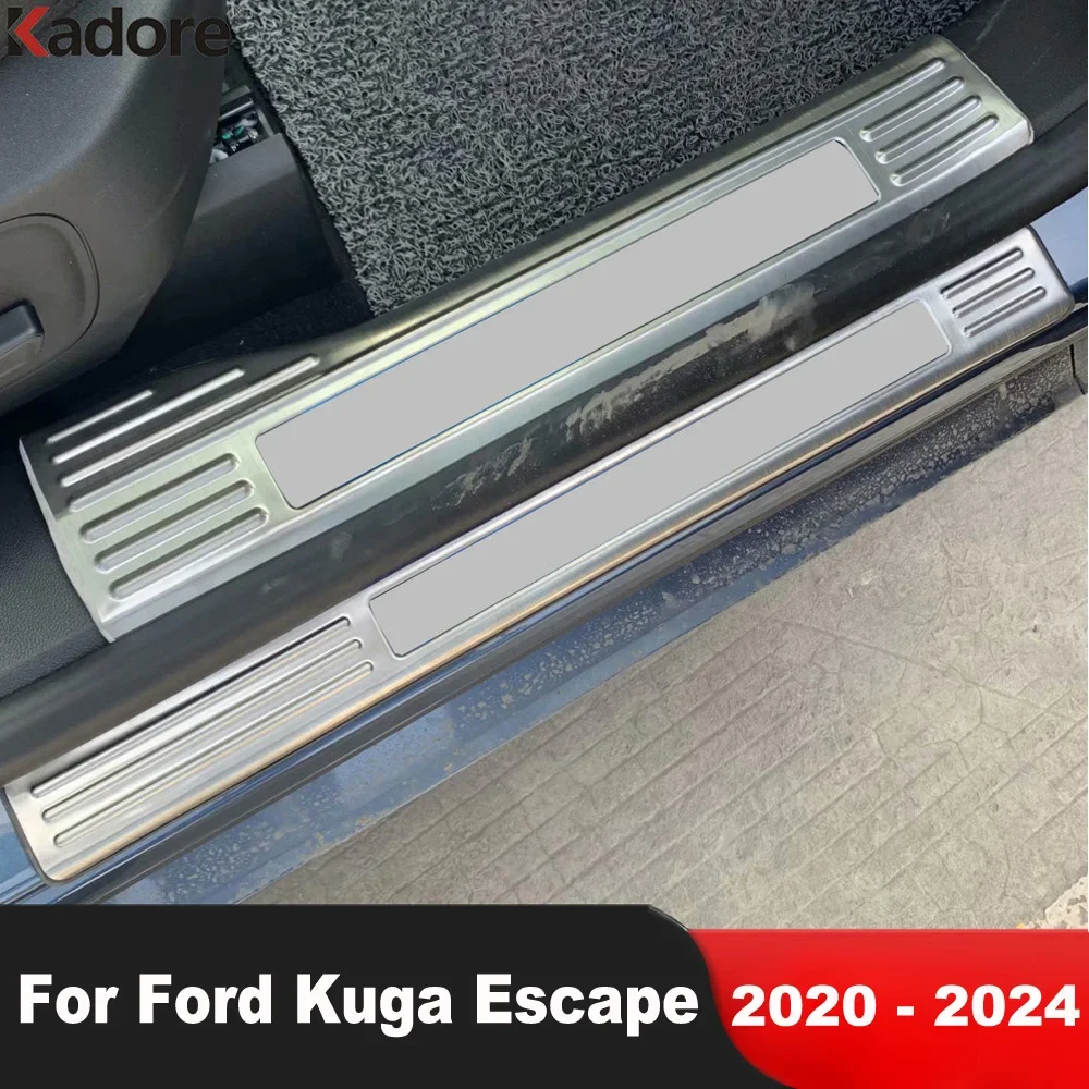 ForFordKugaEscape2020202220232024SteelDoorSillScuffPlate