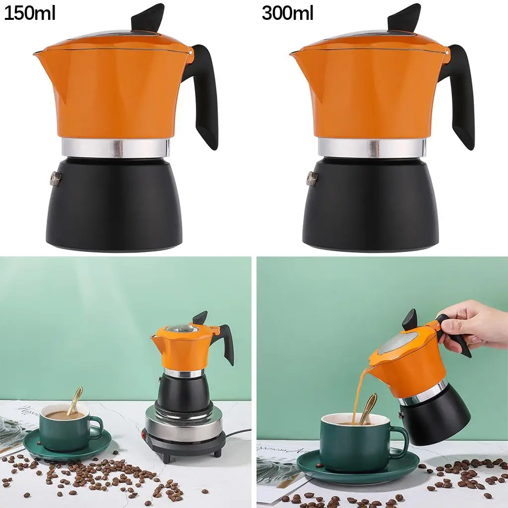 Professional Stovetop Moka Coffee Maker Make Delicious Coffee Coffee Kettle Moka Pot
