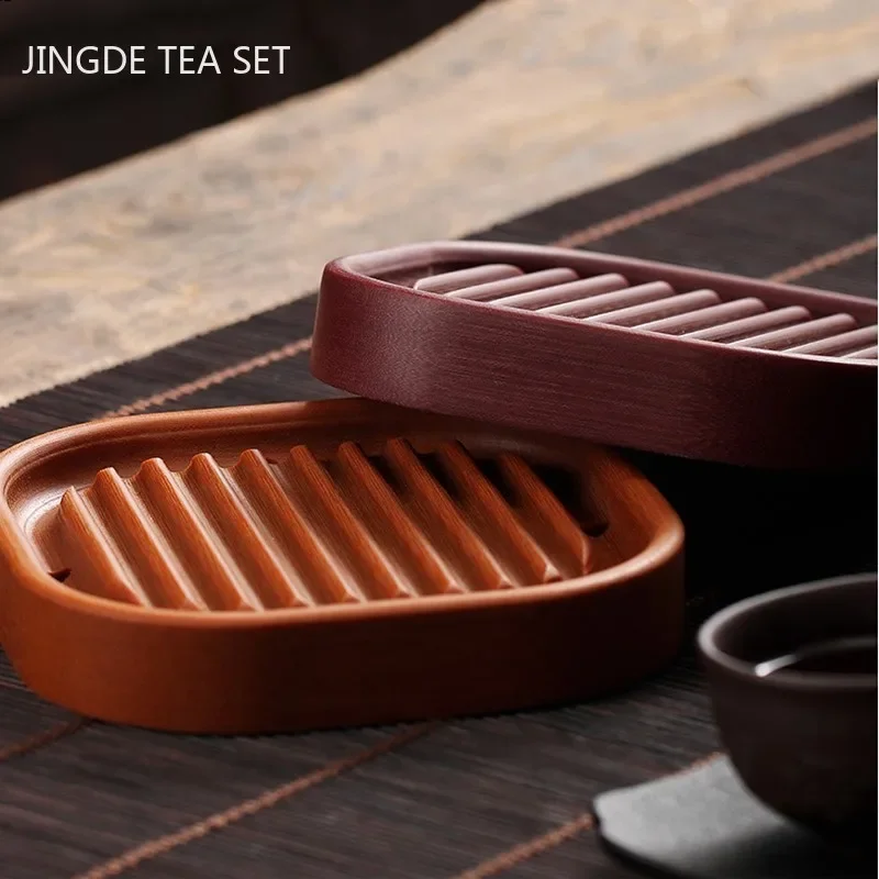 1Pc Bakelite Board Teacup Pad Placemats Decor Heat Resistant Coffee Coasters Square Teapot Drink Mat Kitchen Tea Sets Supplies