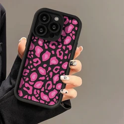 Pink Brown Leopard Strawberry Pattern Soft Silicone Phone Case - Stylish Hot Design for Nord CE 4 Lite (TYB-J201TY2401i5)