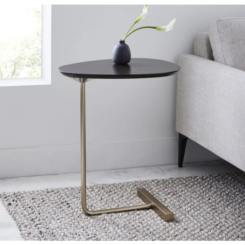 

Living Room Furniture Simple Modern Side Table Iron Sofa Corner Table Lazy Bedside Reading Coffee Table Solid Wood Corner Table