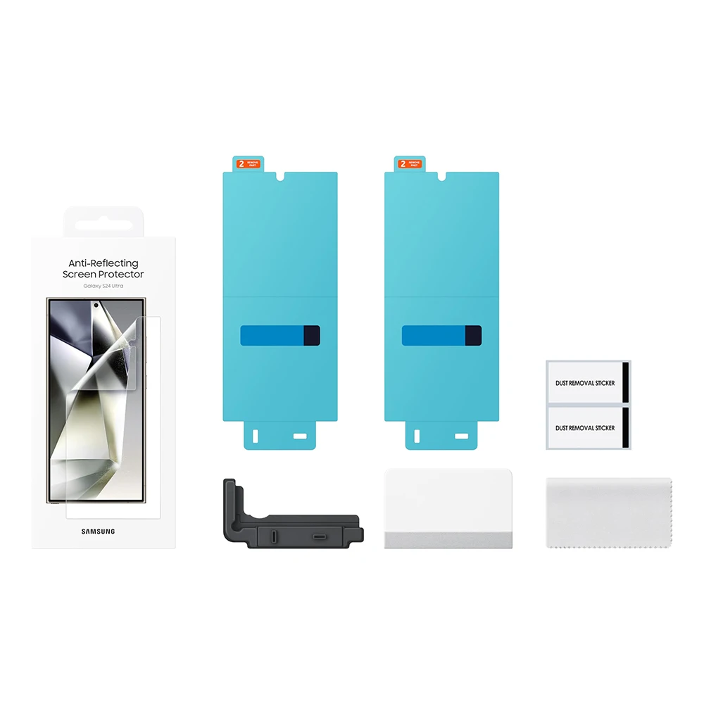 Orijinal Samsung Galaxy S24 Ultra Yansıma Önleyici Ekran Koruyucu Galaxy S24Ultra EF-US928CTEGUS