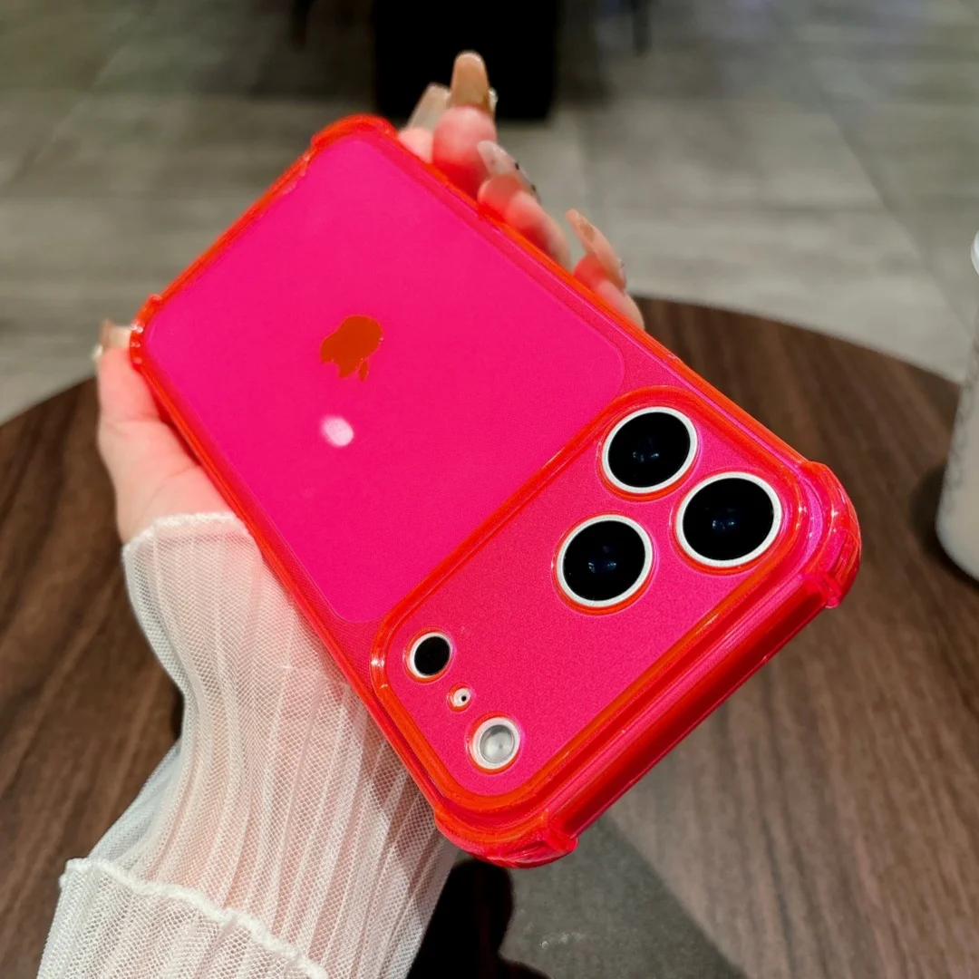 Four Corner Anti-Fall Clear Phone Case - Soft TPU Protective Shell