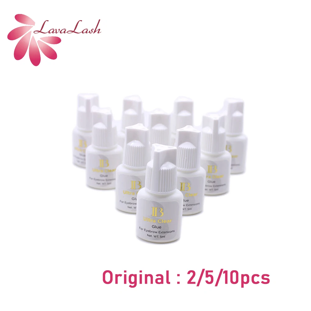 

ibeauty IB Ultra Clear Glue For Eyelash Extension Korea Original 5ml Transparent Novice Practice Fast Drying Glue Wholesale