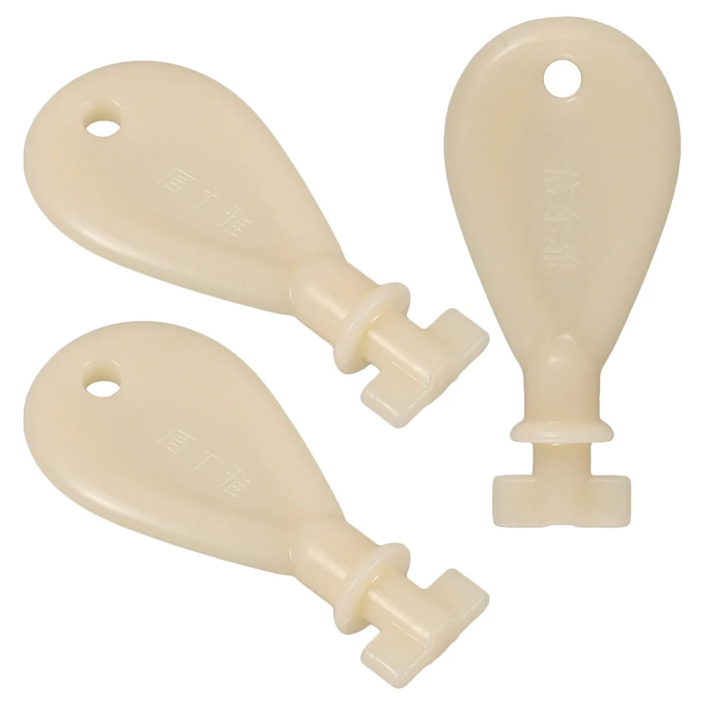 3 Pcs Paper Towel Dispenser Keys For Universal Replacement Plastic Toilet Tissue Holder Rack Dispensers Storage Boxes