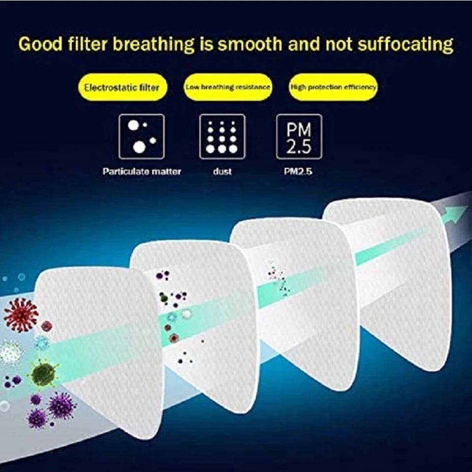 Dust-proof 5N11 Cotton Filters 501 For 3M 6001 6002 6004 6200 7502 6800 Chemical Respirator Gas Mask Protection