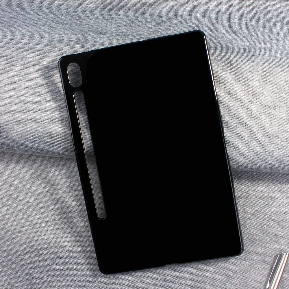 Enhanced Anti-Skid Soft Silicone TPU Protective Tablet Case Cover for Samsung Galaxy Tab S7/S8 Plus