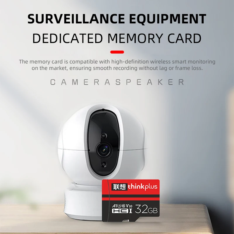 Lenovo ThinkPlus Micro SD Kart TF Hafıza Kartı 256GB 128GB 64GB 32GB U3 V30 4K Full HD Telefon/Bilgisayar için