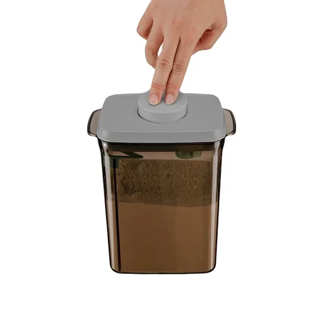 Factory Supply Reusable Cereal Container Box Kitchen Airtight Food Storage Jar Clear Food Storage Containers For Milk Powder