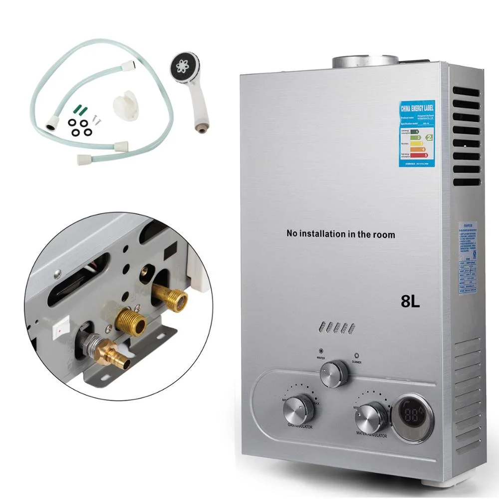 8L/10L/12L/16L/18L/20L/22L/24L LPG Gas Water Heater Domestic Instant  Tankless Gas Water Heater - AliExpress