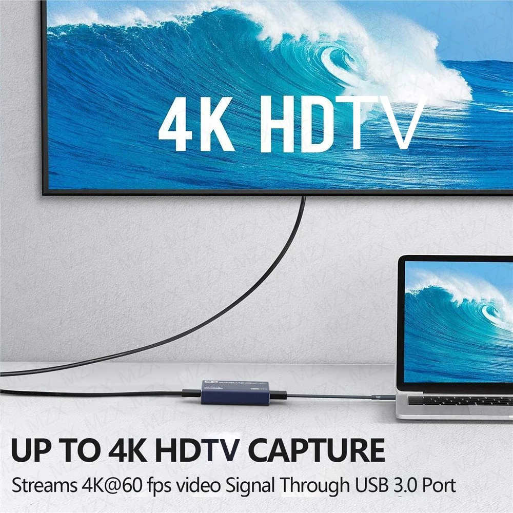 4K USB 3.0 ビデオキャプチャ HD 高性能 USB3.0 ビデオキャプチャー ゲームキャプチャー キャプチャー