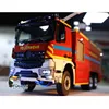 6x6 1/14 Scale RC Fire Truck Metal Chassis RTR Remote Control Fire Fighting Vehicles 2-speed Car Model with Sound Light Set Toys 1