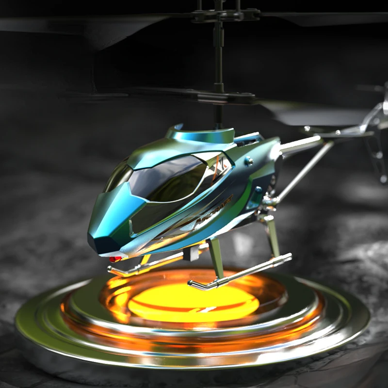 3.5 Pass Remote Control Airplane USB Charging Helicopter with LED Light Wireless RC Aircraft Birthday Toy Children Birthday Gift 3