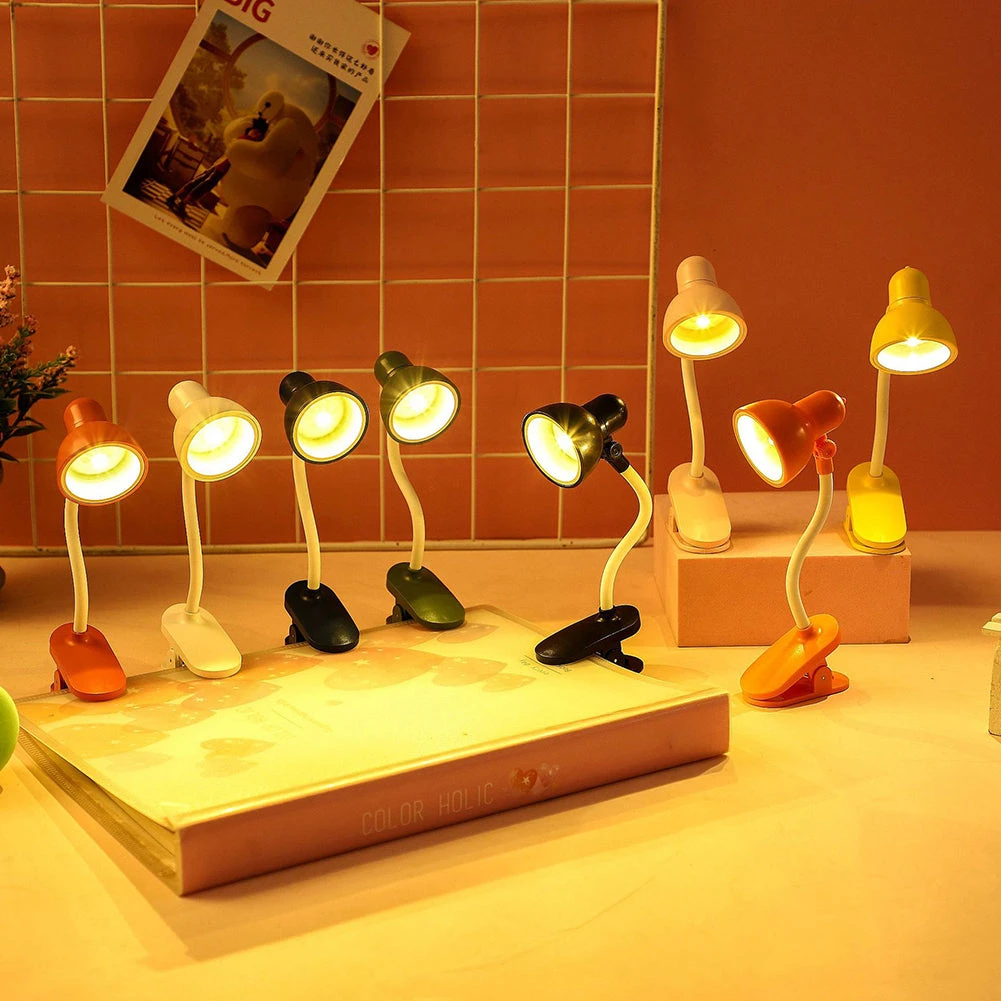 Mini Book Light Foldable Led Table Desk Book Reading Lamp For Home Room