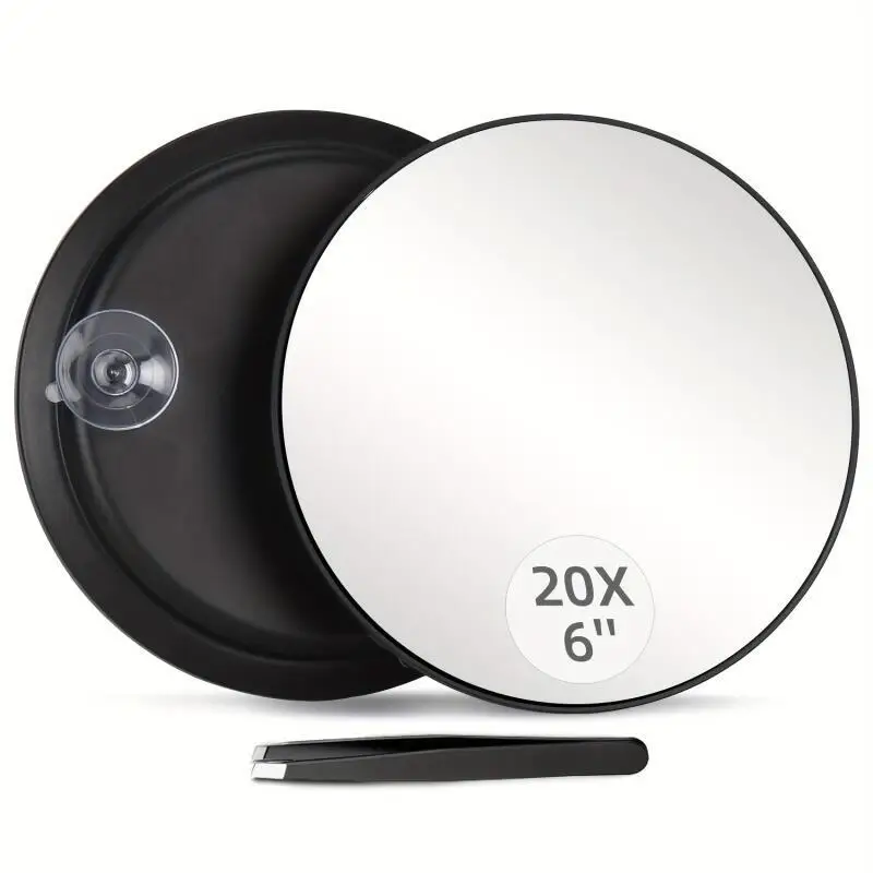 Portable 20x30x Magnifying Mirror Concave Mirror With Suction Cup Bathroom Makeup Blackhead Magnifying Remove Acne Tool makeup mirror bathroom mirror
