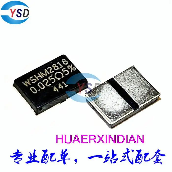 

10 шт. новый оригинальный WSHM2818R0250JEA SMD RES 0,025 Ом 5% 7 Вт 2818