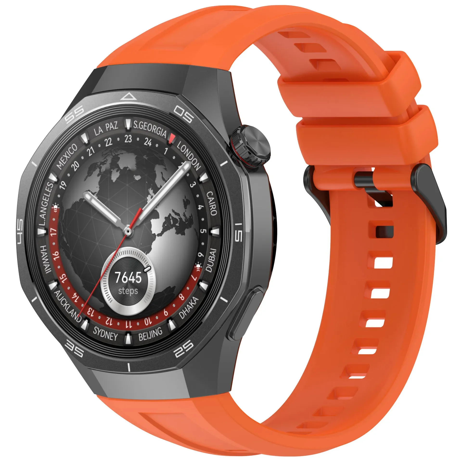 Premium Silicone Sports Band - Adjustable Strap