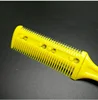 Multicolor Hair Cutting Comb Hair Styling Scissor Razor Magic Blade Comb Barber Hairdressing Tool Double-Side Knife Hair Scissor 3