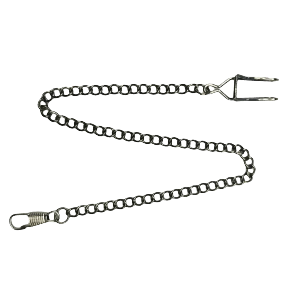 Vintage Style Classic Alloy Pocket Watch Denim Waist Chain Gift