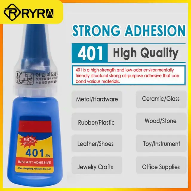 401 Gyors Javítás Azonnali Szárítású Ragasztó Szuper Multifunkcionális Kézzel Készített Ékszerek Kő Gyorsan Szárító Univerzális Ragasztószerszámok