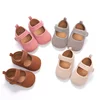 Autumn Baby Girls Boys Non-Slip Corduroy First Walking Shoes Soft Sole Solid Infant Sock Shoes 1