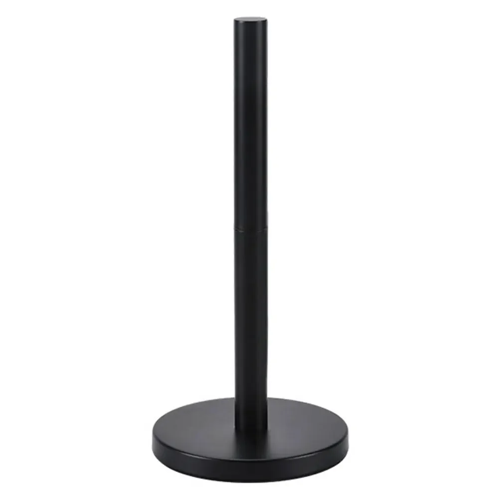 حامل المناشف الورقية من الفولاذ المقاوم للصدأ مع قاعدة مرجحة وحامل لفائف المطبخ وموزع المناشف الورقية للمطبخ والحمام