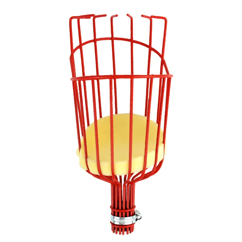 

High-altitude fruit picker Head Without Pole MetalPlastic Fruit Collector Harvest Picking Citrus Pear Garden Hand tools